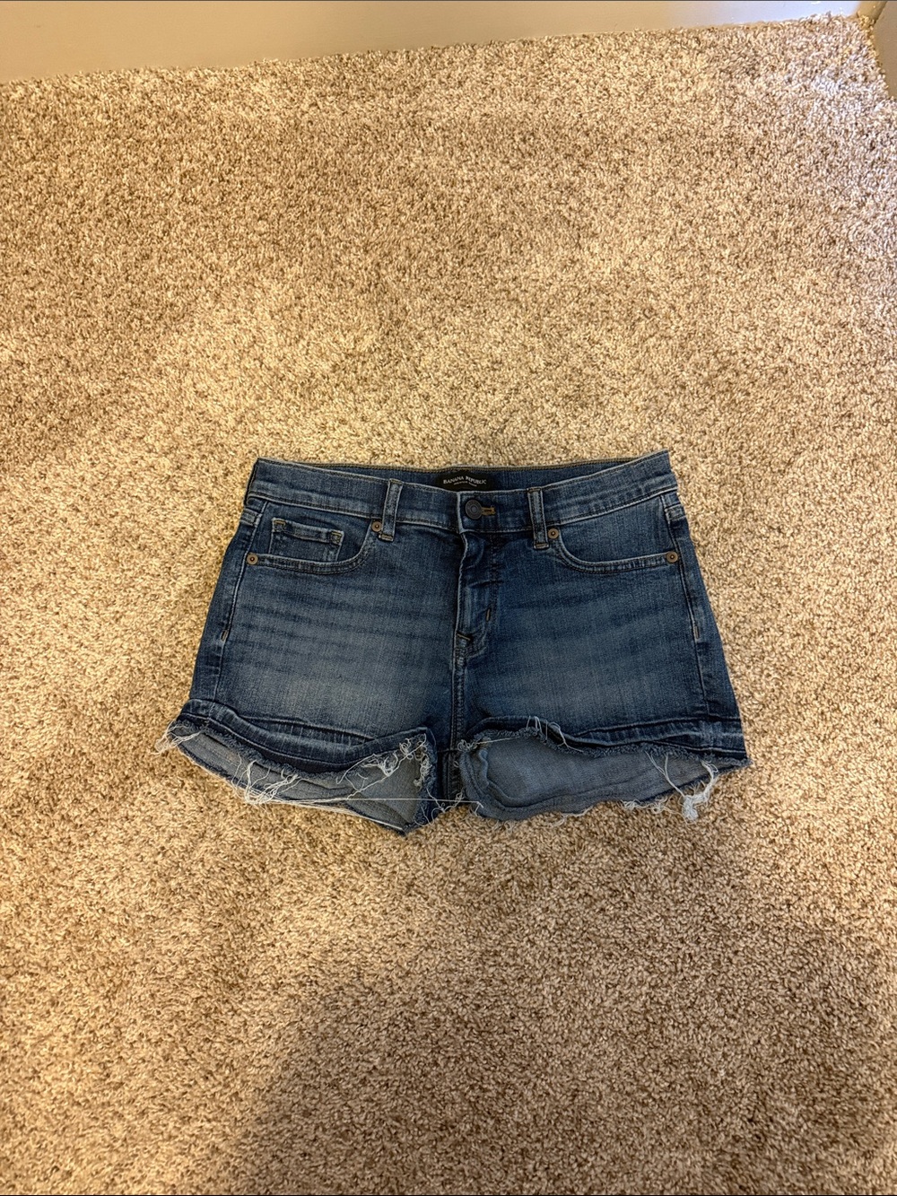 Banana Republic denim shorts size 0